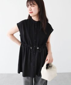 Green Parks 異素材ドッキングチュニック