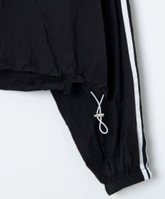 WEGO シアーナイロンラインショートパーカー