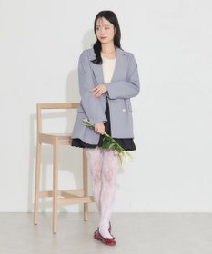 earth music&ecology ダブルテーラードジャケット