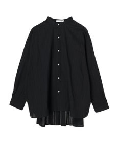 Green Parks カラミバンドカラーシャツ