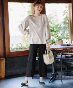 Tiaclasse 【日本製・洗える・接触冷感・吸水速乾・UVカット】サーラドライ・ワイドパンツ