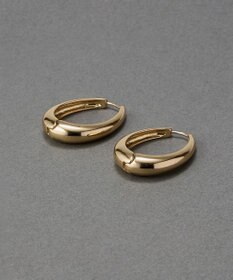 Phoebe 【金属アレルギー対応】プライムオーバルフープピアス　ゴールド
