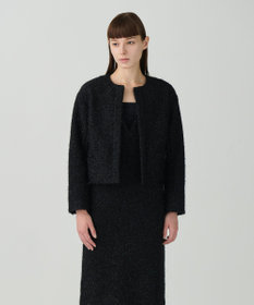 GRACE CONTINENTAL ラメシャイニーコクーンジャケット