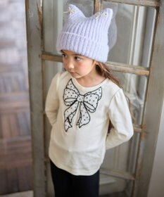 ANY KIDS ネコニットキャップ