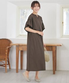 Tiaclasse 【冷凛(ひやりん)カノコ】フリル袖ワンピース