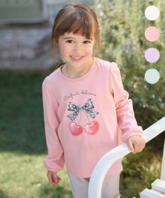 ANY KIDS ガーリーアート 長袖Tシャツ