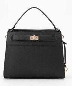 組曲 ベルトデザインスクエアショルダーバッグ