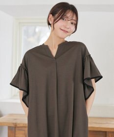 Tiaclasse 【冷凛(ひやりん)カノコ】フリル袖ワンピース