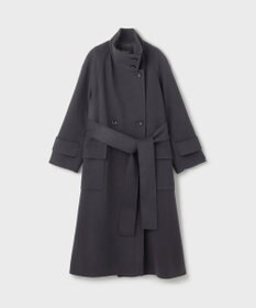 GRACE CONTINENTAL ウールカシミヤリバーコート