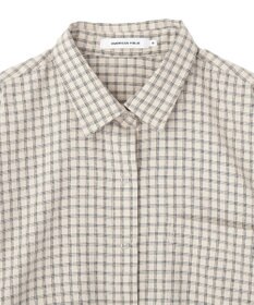 AMERICAN HOLIC ミニチェックショート丈シャツ