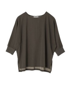 Green Parks ジョーゼットドルマンカットプルオーバー