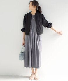 組曲 【ご好評につき追加生産！】ジョーゼットジャージー ブルゾン