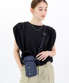 LeSportsac MINI PHONE W PEARLS/トワイライトパール