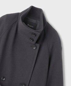 GRACE CONTINENTAL ウールカシミヤリバーコート