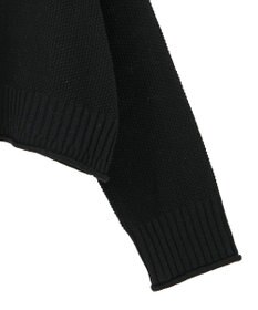 earth music&ecology 【洗濯機洗い可 / 選べる丈】アンチピリングC/A選べる丈配色ニット