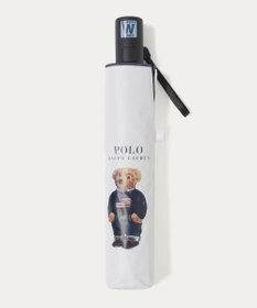 MOONBAT 【遮光率100％/遮熱/UV/自動開閉】POLO RALPH LAUREN（ポロ ラルフローレン）晴雨兼用日傘  ポロベア 折りたたみ傘 ユニセックス