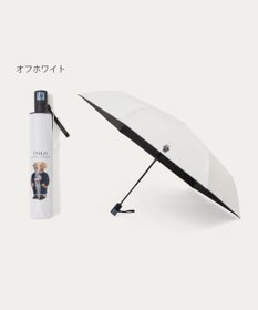 MOONBAT 【遮光率100％/遮熱/UV/自動開閉】POLO RALPH LAUREN（ポロ ラルフローレン）晴雨兼用日傘  ポロベア 折りたたみ傘 ユニセックス