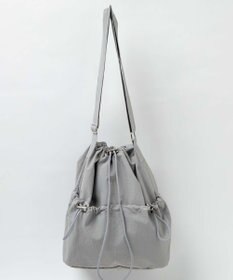 WEGO ナイロン巾着ショルダー