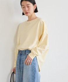 AMERICAN HOLIC ピグメント加工裏毛ルーズプルオーバー