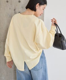 AMERICAN HOLIC ピグメント加工裏毛ルーズプルオーバー