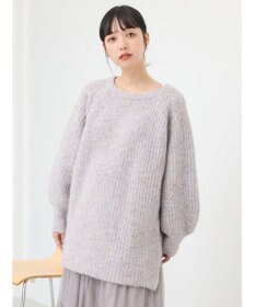 earth music&ecology ふわふわメランジチュニック