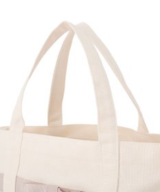 Maison de FLEUR マルチポケット帆布トートSバッグ