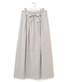 23区 L 【SLOW/洗える】リネンコットン スカート