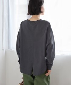 AMERICAN HOLIC ピグメント加工裏毛ルーズプルオーバー