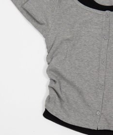 WEGO カーデドッキングレイヤードロンT