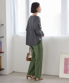 AMERICAN HOLIC ピグメント加工裏毛ルーズプルオーバー