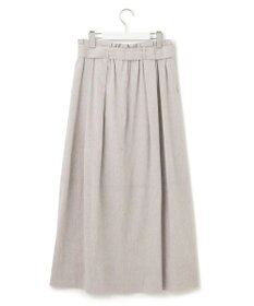 23区 L 【SLOW/洗える】リネンコットン スカート