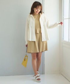 Feroux 【接触冷感・UVカット・吸水速乾】ラッシュガードペプラム オールインワン