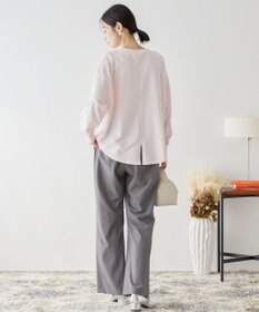 AMERICAN HOLIC ピグメント加工裏毛ルーズプルオーバー