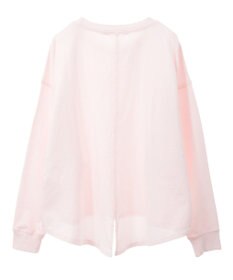 AMERICAN HOLIC ピグメント加工裏毛ルーズプルオーバー