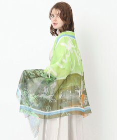 MOONBAT Hanato(ハナト) コットンシルクビッグストール／70×175cm