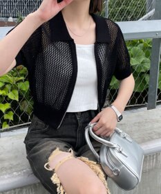 WEGO WZIPニットカーデ