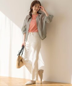 ANY SIS L 【洗える】ベーシックロゴ刺繍 Tシャツ