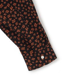 J.PRESS MEN 【J.PRESS ORIGINALS】Broad Print 1902 Regular Collar Shirt / Baggy Fit