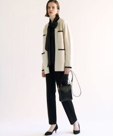 23区 L 【VERY掲載/撥水加工/洗える】TRストレッチギャバ テーパード パンツ