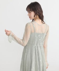 earth music&ecology SET2点レースワンピース＋キャミワンピース