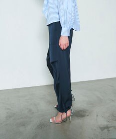 GRACE CONTINENTAL サテンワークパンツ