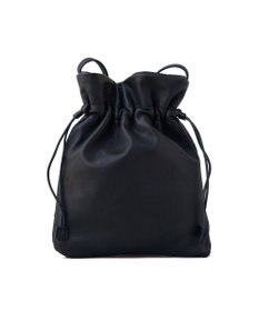 FOLNA RD ソフトレザー巾着ショルダーバッグ