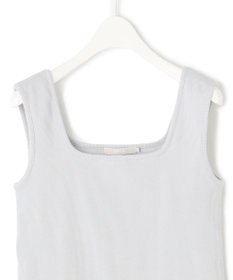 ICB 【新色追加・WEB限定カラーあり・洗える】ブロードステッチリブ タンクトップ