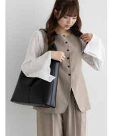 Te chichi スクエアネックジレ【AOYAMA FASHION ASSOCIATION × Te chichi】