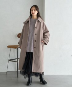 earth music&ecology 2WAYカラーロングコート