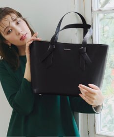 Tiaclasse 【安田美沙子さん　小倉優子さん着用】リボンデザイン通勤バッグ