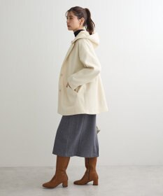 Green Parks フード取り外しハーフコート