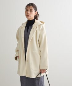 Green Parks フード取り外しハーフコート