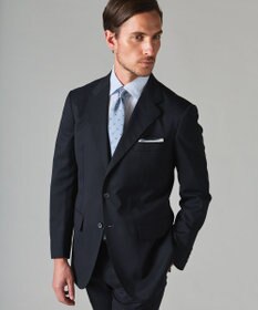 GOTAIRIKU 【形態安定】PREMIUMPLEATS_セミワイドカラー 通年ドレスシャツ（ストライプ）