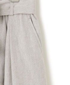 23区 L 【SLOW/洗える】リネンコットン スカート